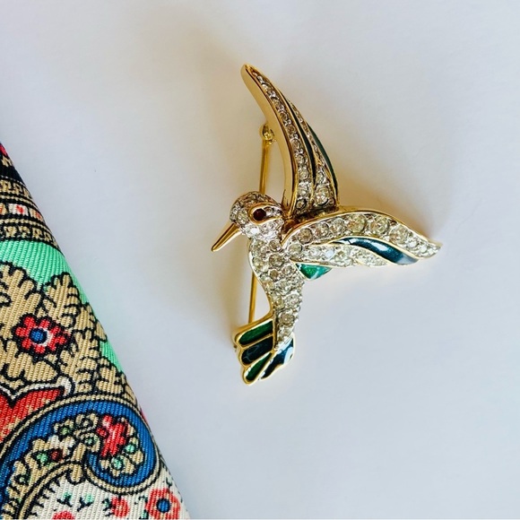 Vintage D’Orlan bird brooch 🇨🇦 - Picture 8 of 9